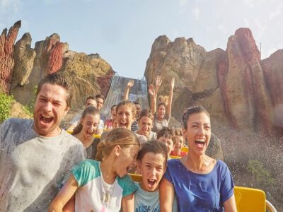 Unleash your inner thrill-seeker with a Combo PortAventura Park + Ferrari Land ticket. Enjoy heart-pounding rides and thrilling magic all in one day. GoTicketless.co.uk © 2026 PortAventura. All Rights Reserved 